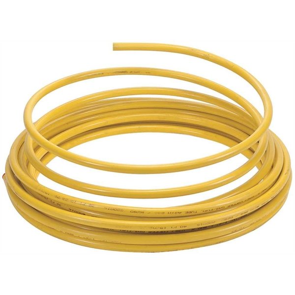 Mueller Streamline 1/2 in. O.D. x 100 ft. Dehydrated Yellow Coated Copper Tubing, 100PK DY08100